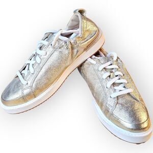 ✨ Ryann Bounce™ Sneaker – Metallic Gold | Size 9.5 ✨